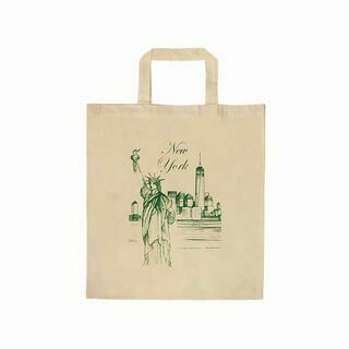 Cotton bag Cities 38x42 cm