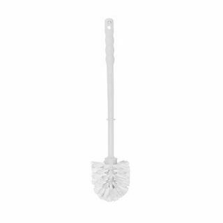 Round WC brush white