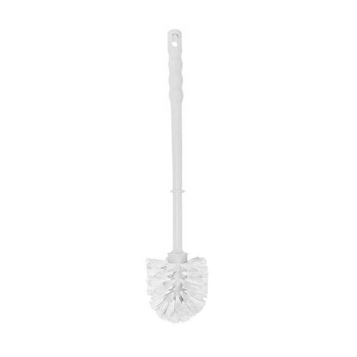 Round WC brush white