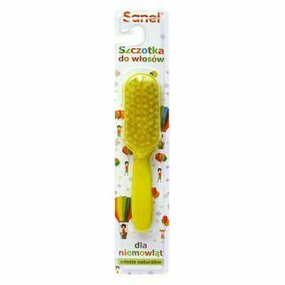 Baby hair brush, f. natural bristles