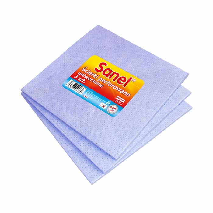 Universal perforated cleaning cloths 38x38 cm a3