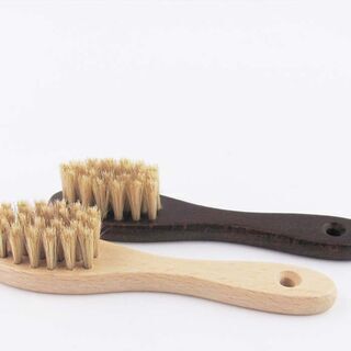 VIP double shoe care brush set