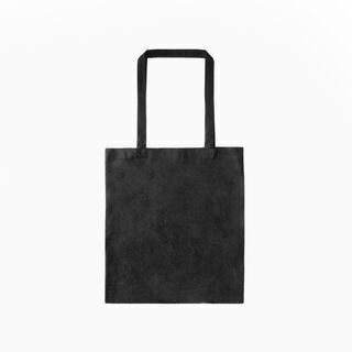 Black cotton bag 38x42cm