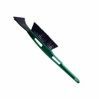 Brush-scraper for car windows