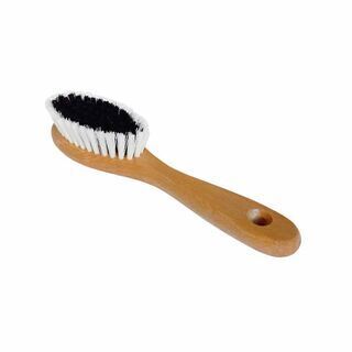 Clothes brush with wooden handle (W)