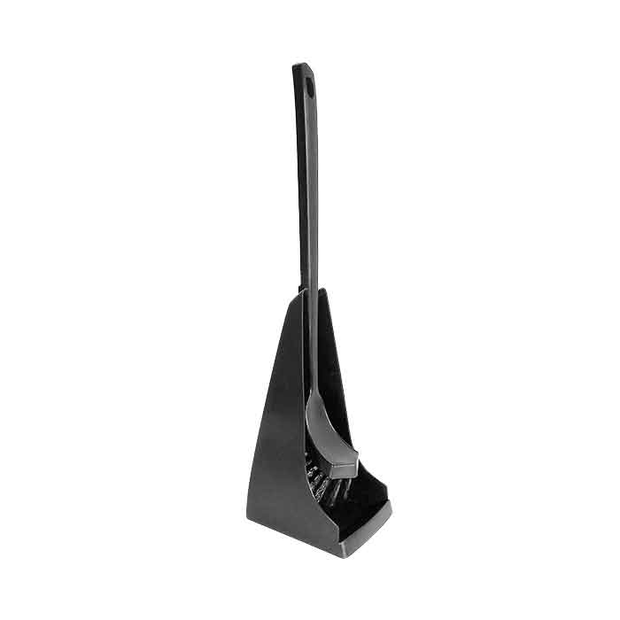 Square WC set black
