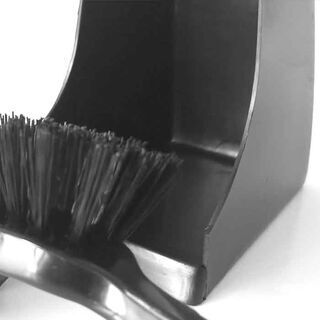 Square WC set black
