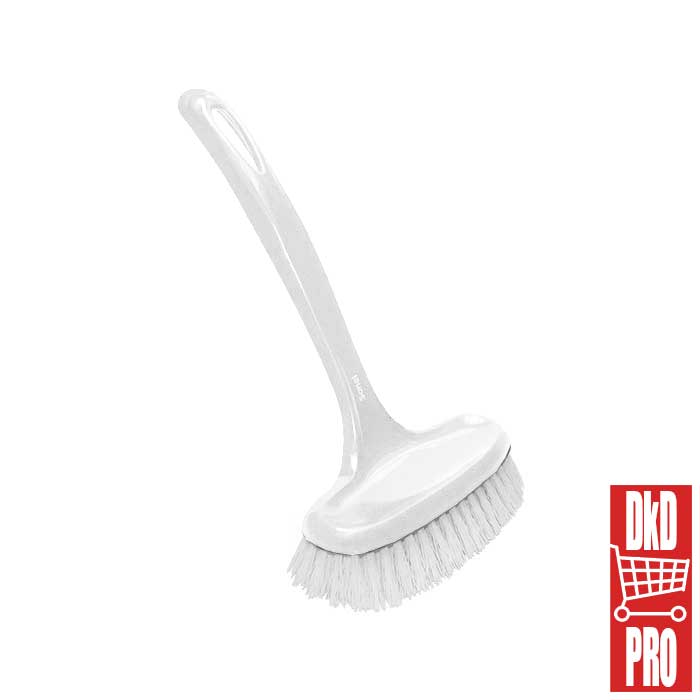 Bathtub cleaning brush white
